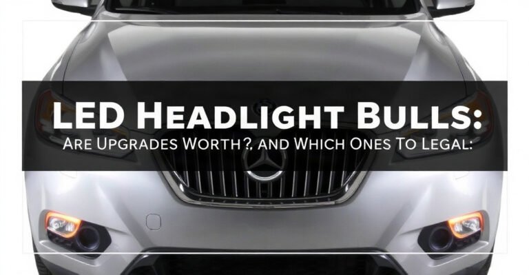 LED Headlight Bulbs: Are Upgrades Worth It and Which Ones Are Legal - PartPickerAuto